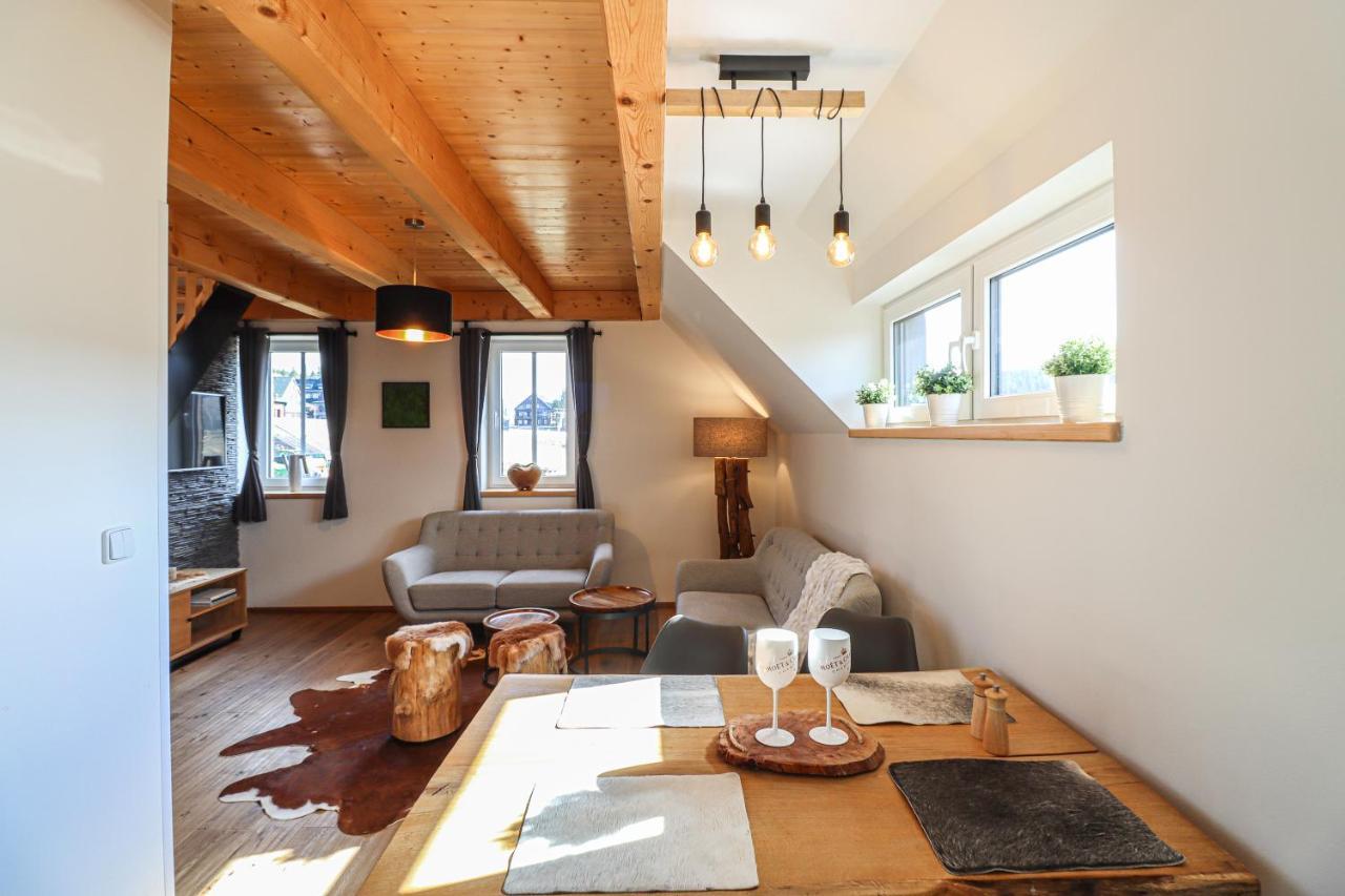 Woodhome - Luxury Mountain Apartment Horni Mala Upa Exterior photo